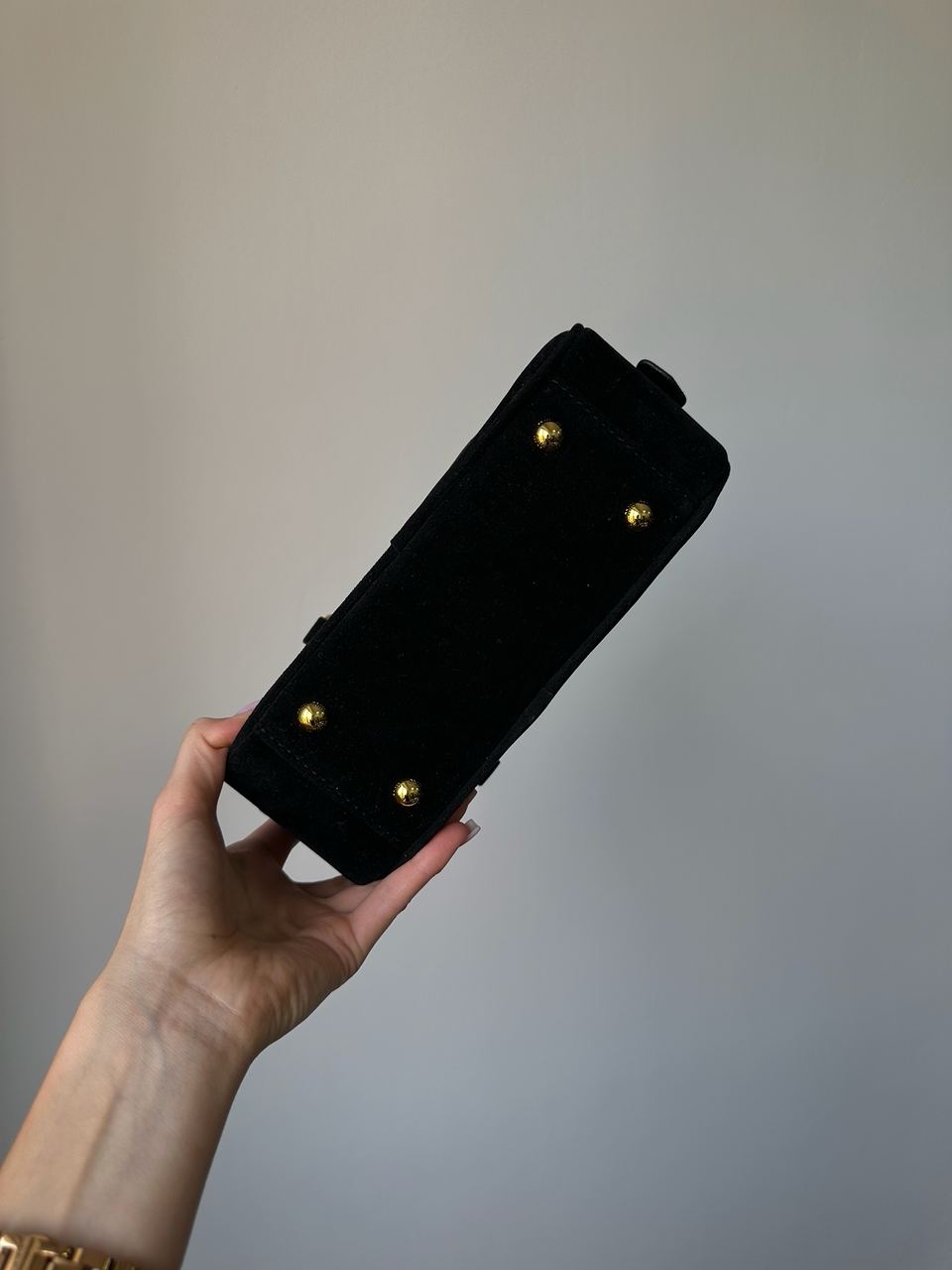 Miu Miu Arcadie Suede Bag Black - 10