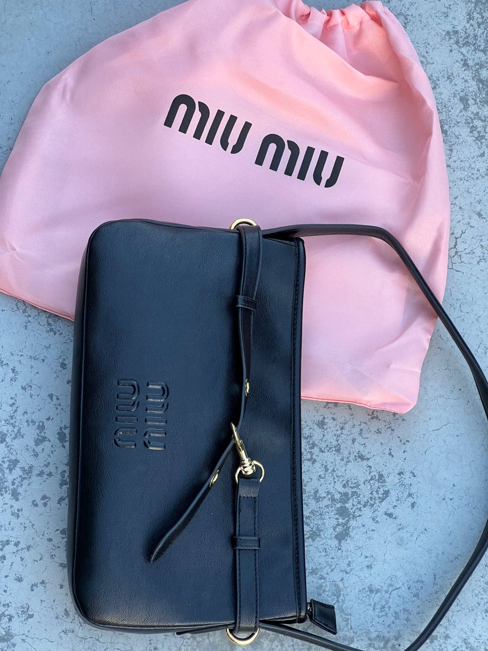 Miu Miu Aventure Nappa Leather Bag - 4