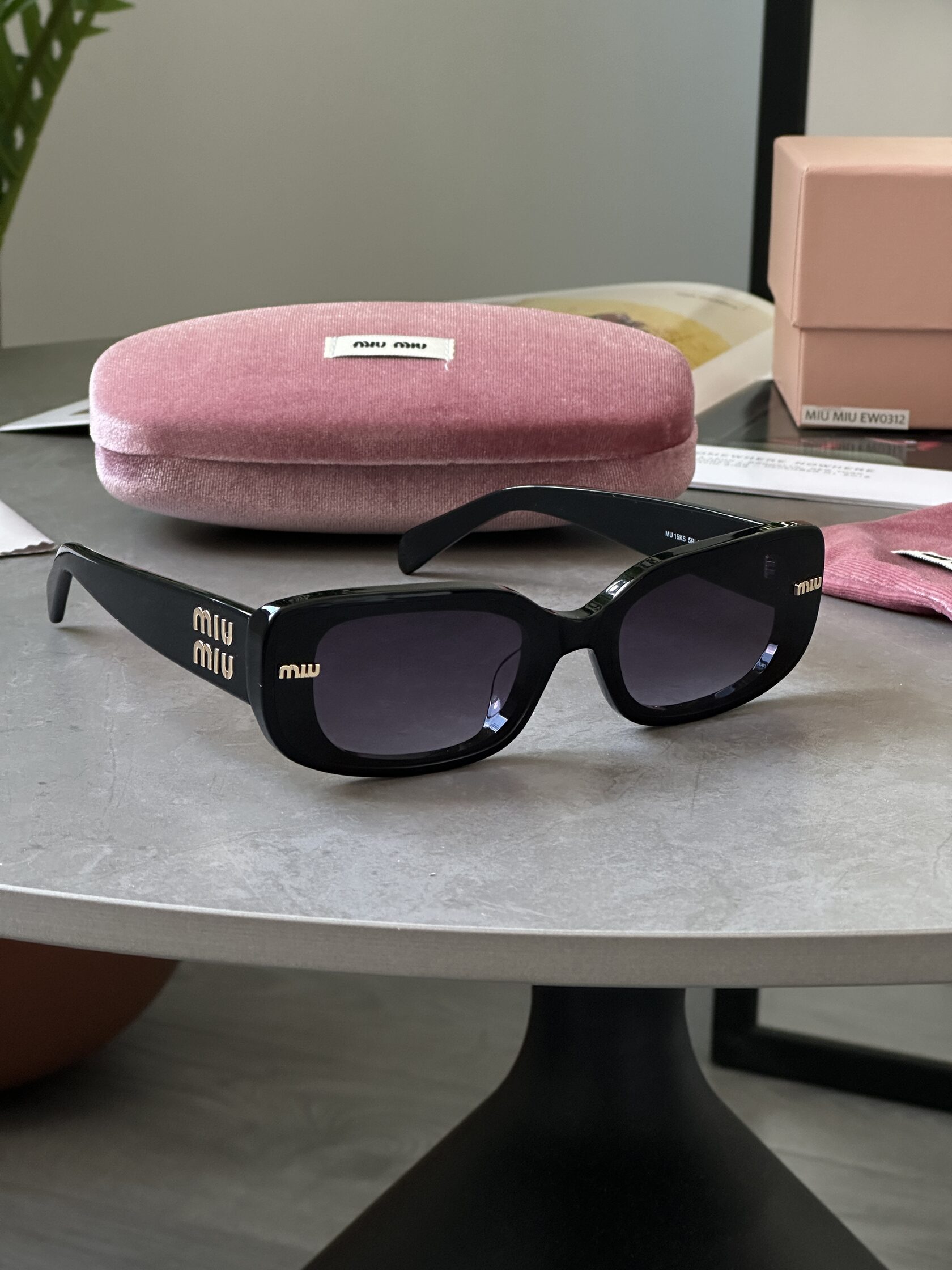 Miu Miu Blue/Black MU 15KS 5RL/KC - 6