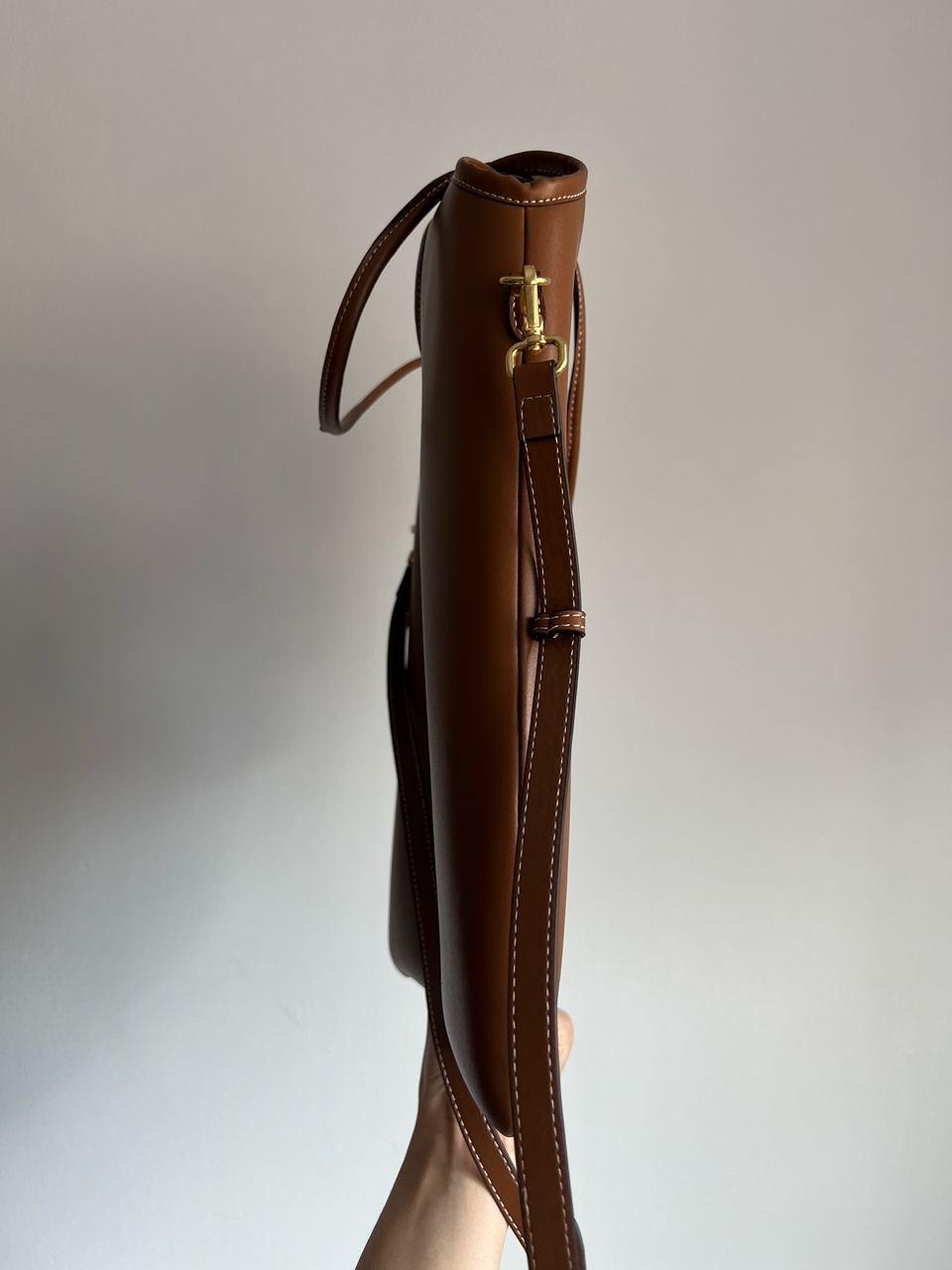 Miu Miu Ivy Leather Bag Brown - 6