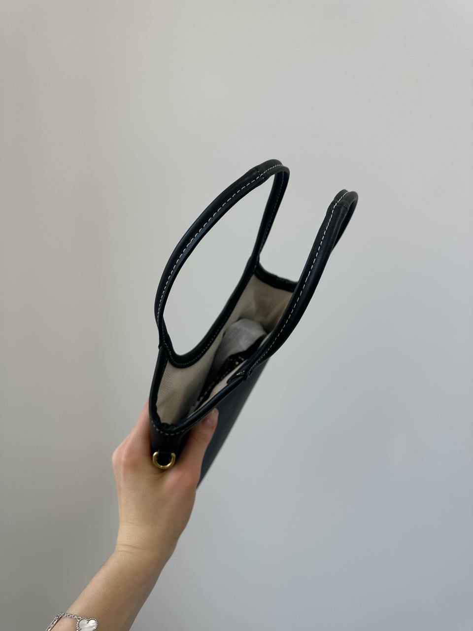 Miu Miu Ivy Leather Mini Bag Black - 12