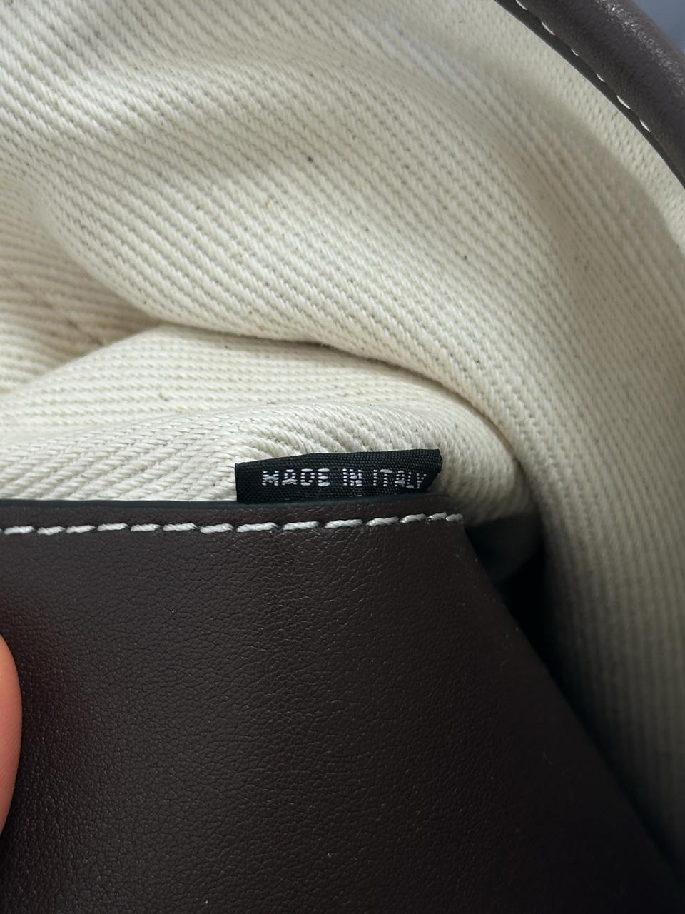 Miu Miu Ivy Leather Mini Bag Dark Brown - 14