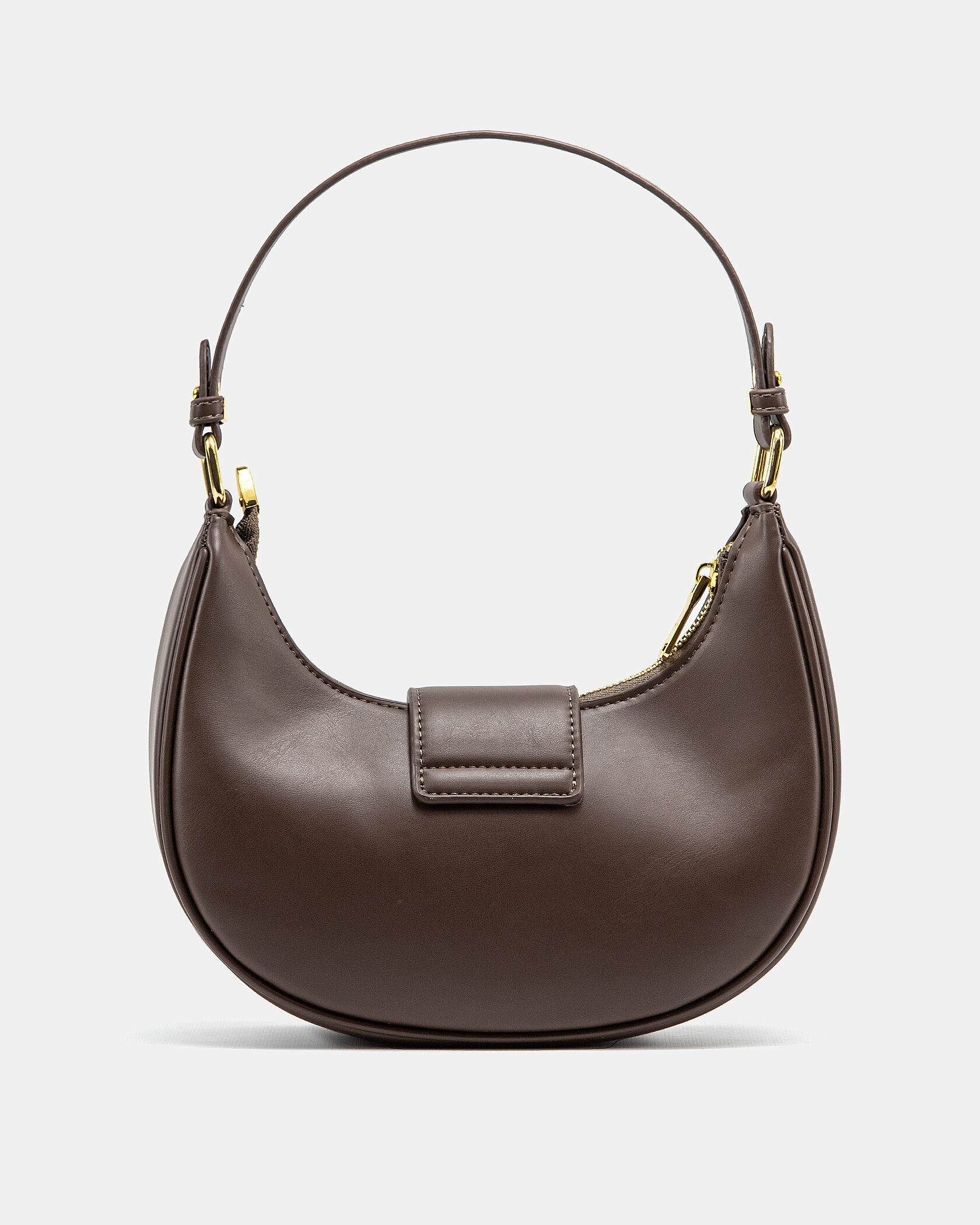 Miu Miu Leather Hobo Bag Brown - 10