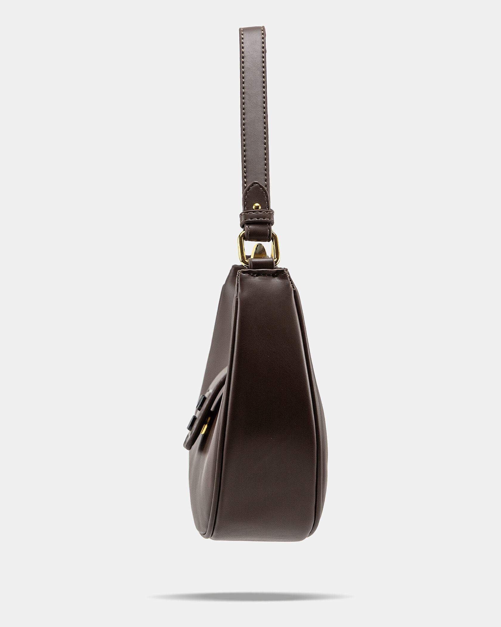 Miu Miu Leather Hobo Bag Brown - 12