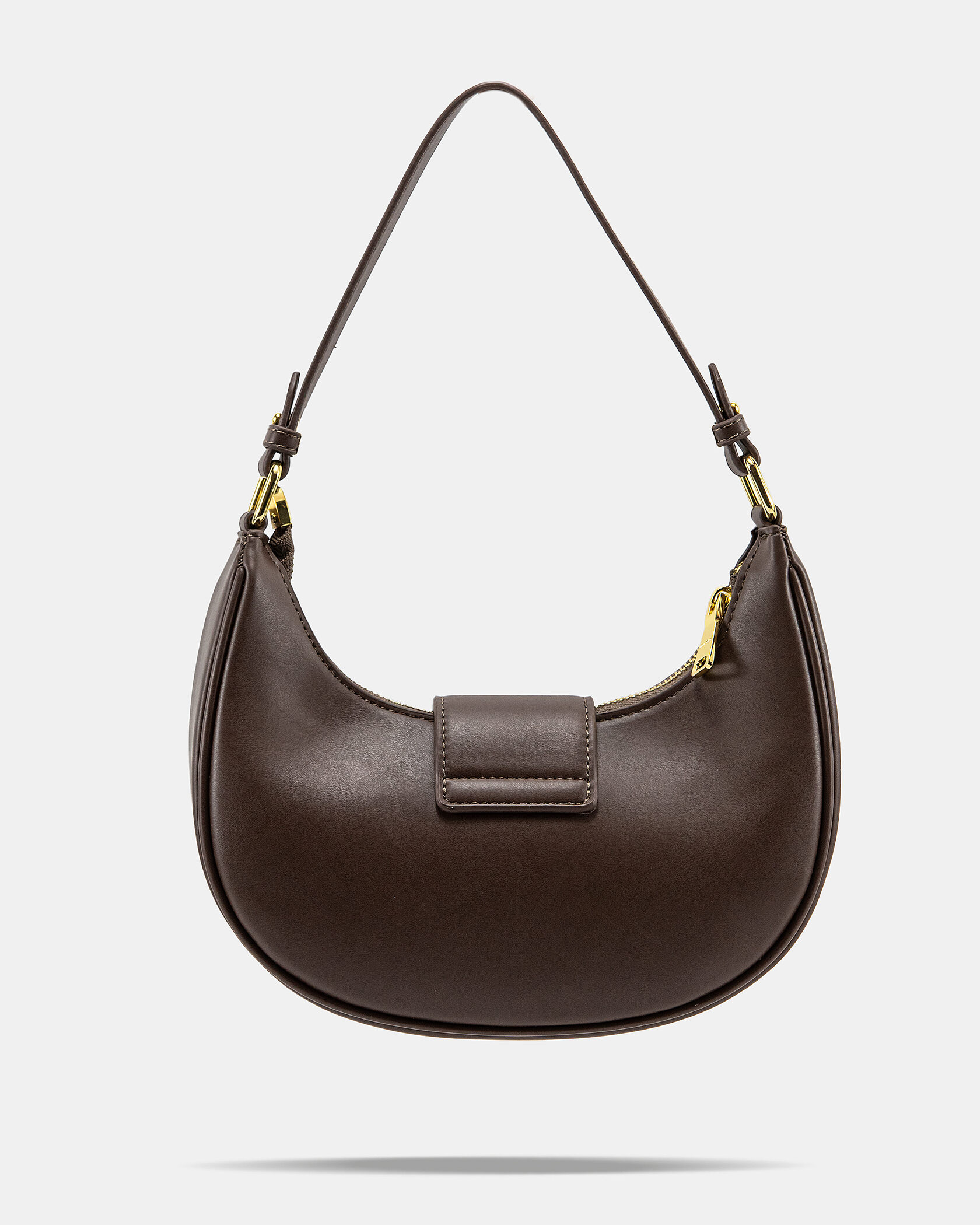 Miu Miu Leather Hobo Bag Brown - 9
