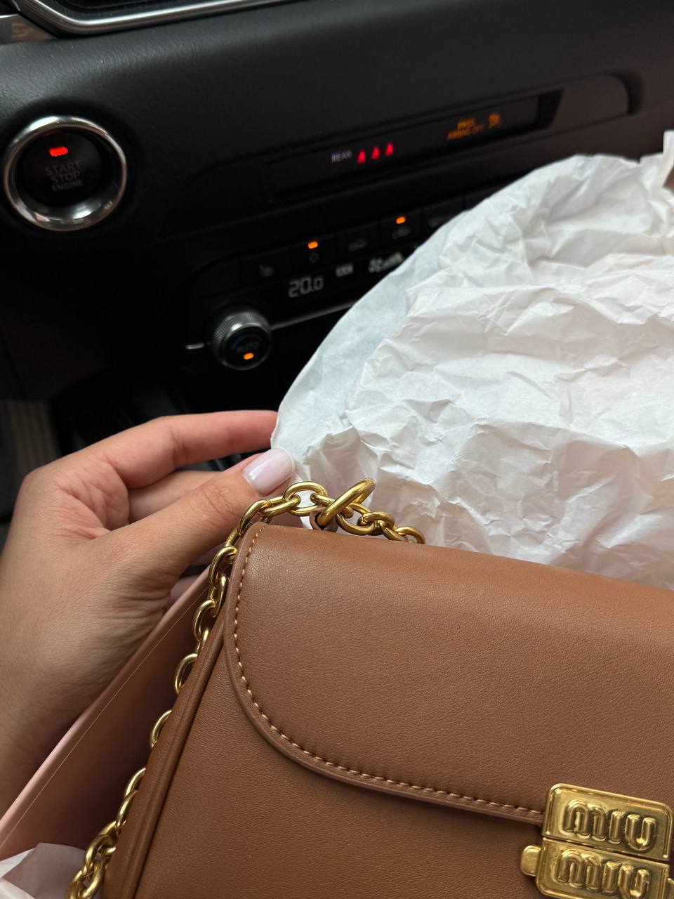 Miu Miu Leather Shoulder Bag - 10