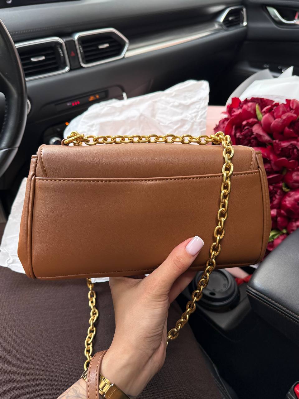 Miu Miu Leather Shoulder Bag - 7