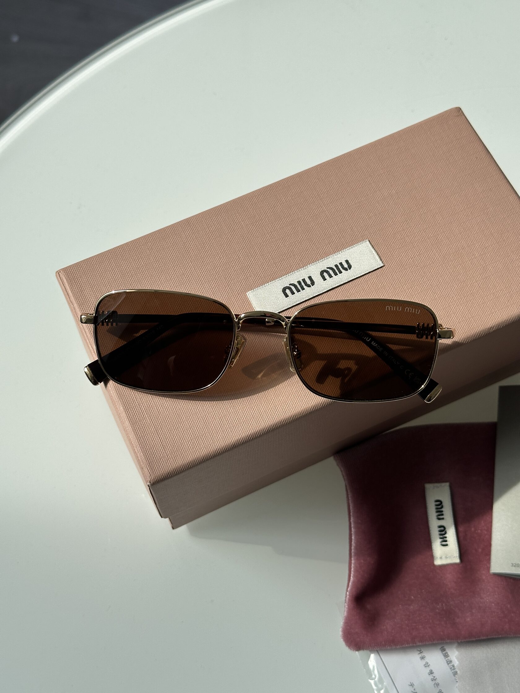 Miu Miu MUA53S ZVN60O Brown/Gold - 3