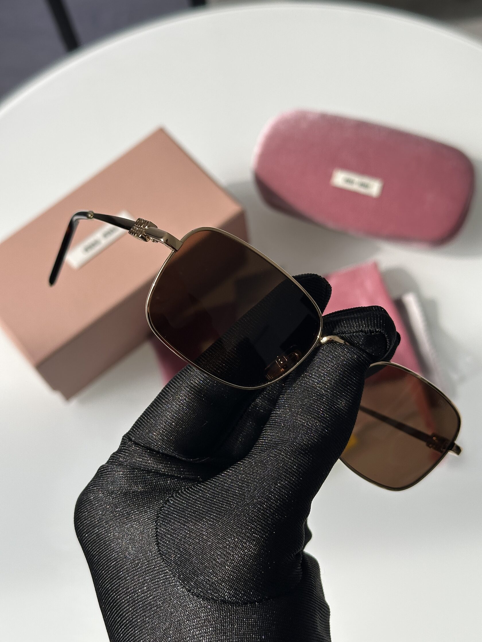 Miu Miu MUA53S ZVN60O Brown/Gold - 7