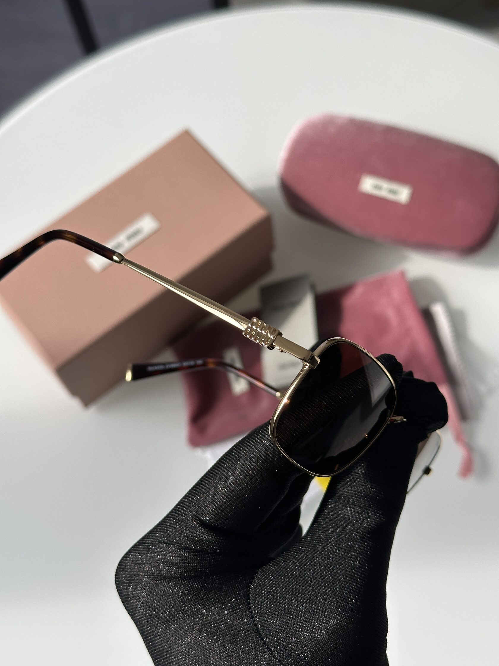 Miu Miu MUA53S ZVN60O Brown/Gold - 9