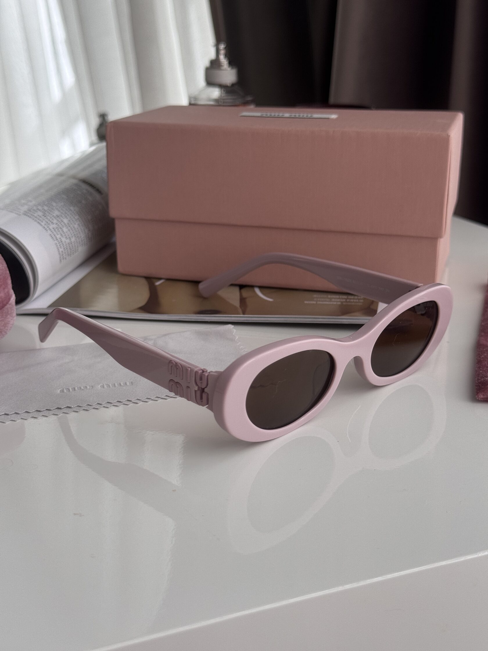 Miu Miu Purple/Brown SMU 06ZS 17C-6X1 3N - 3