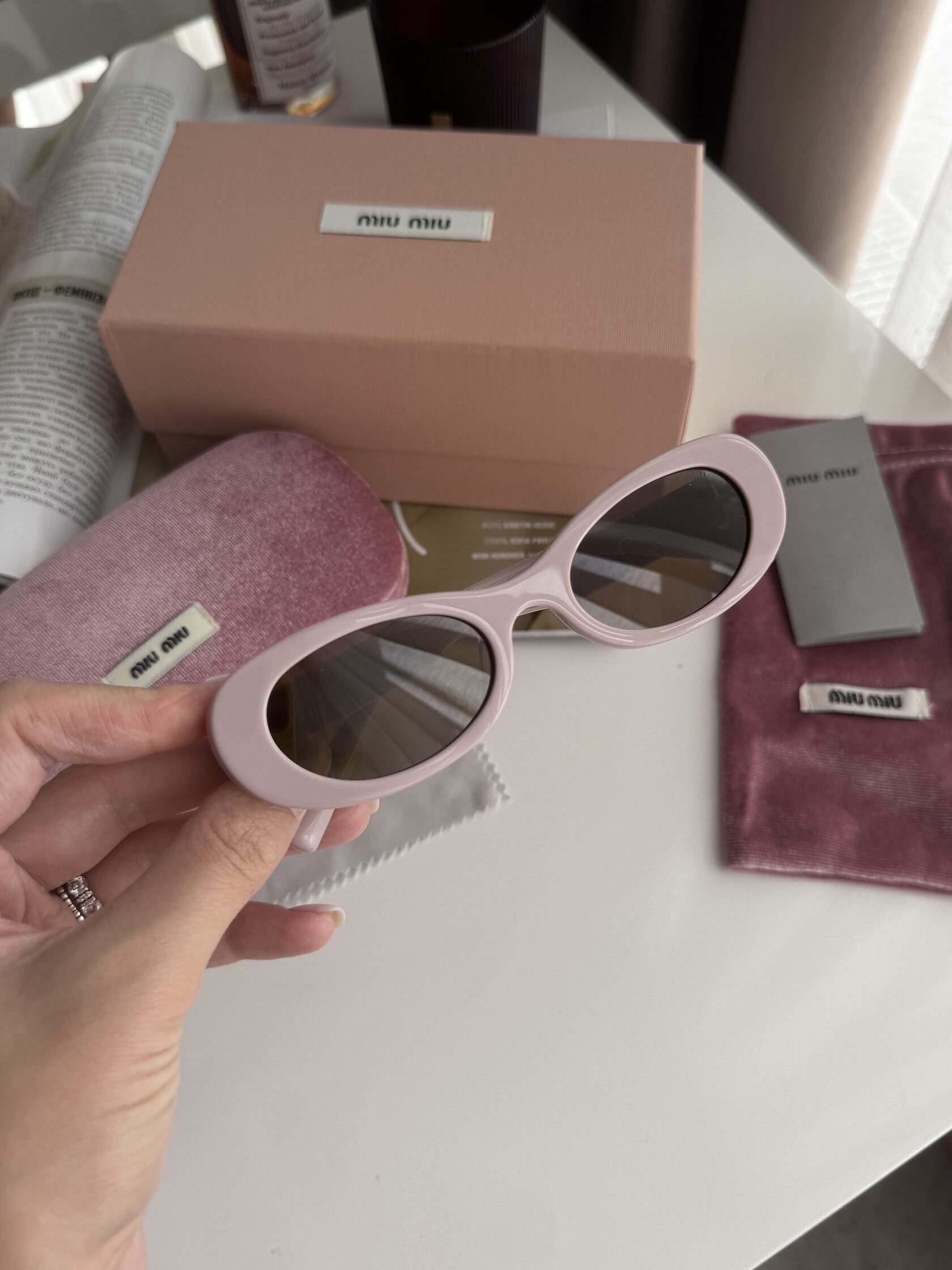 Miu Miu Purple/Brown SMU 06ZS 17C-6X1 3N - 4