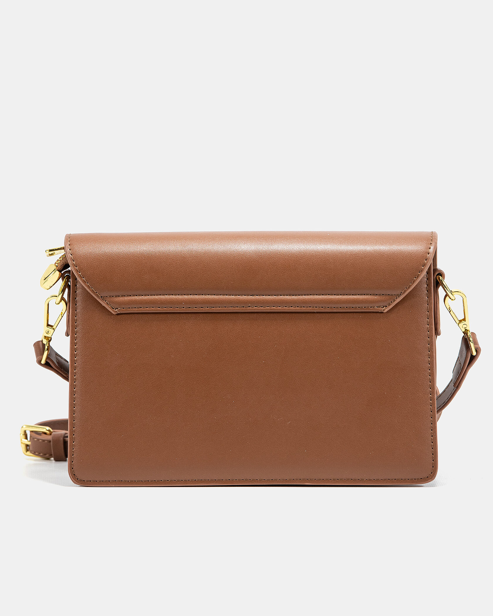 Miu Miu Shoulder Leather Bag Brown - 10