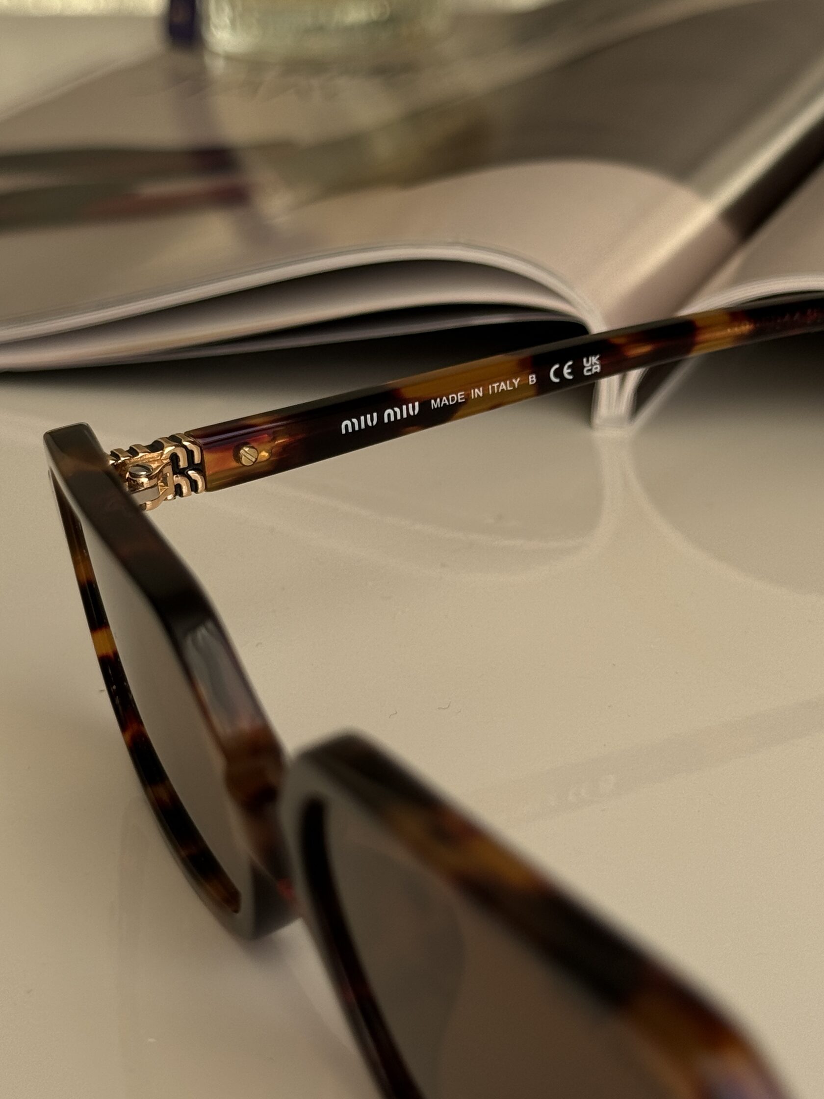 Miu Miu SMU 11ZS-F VAU-2Z1 Leo/Brown - 16