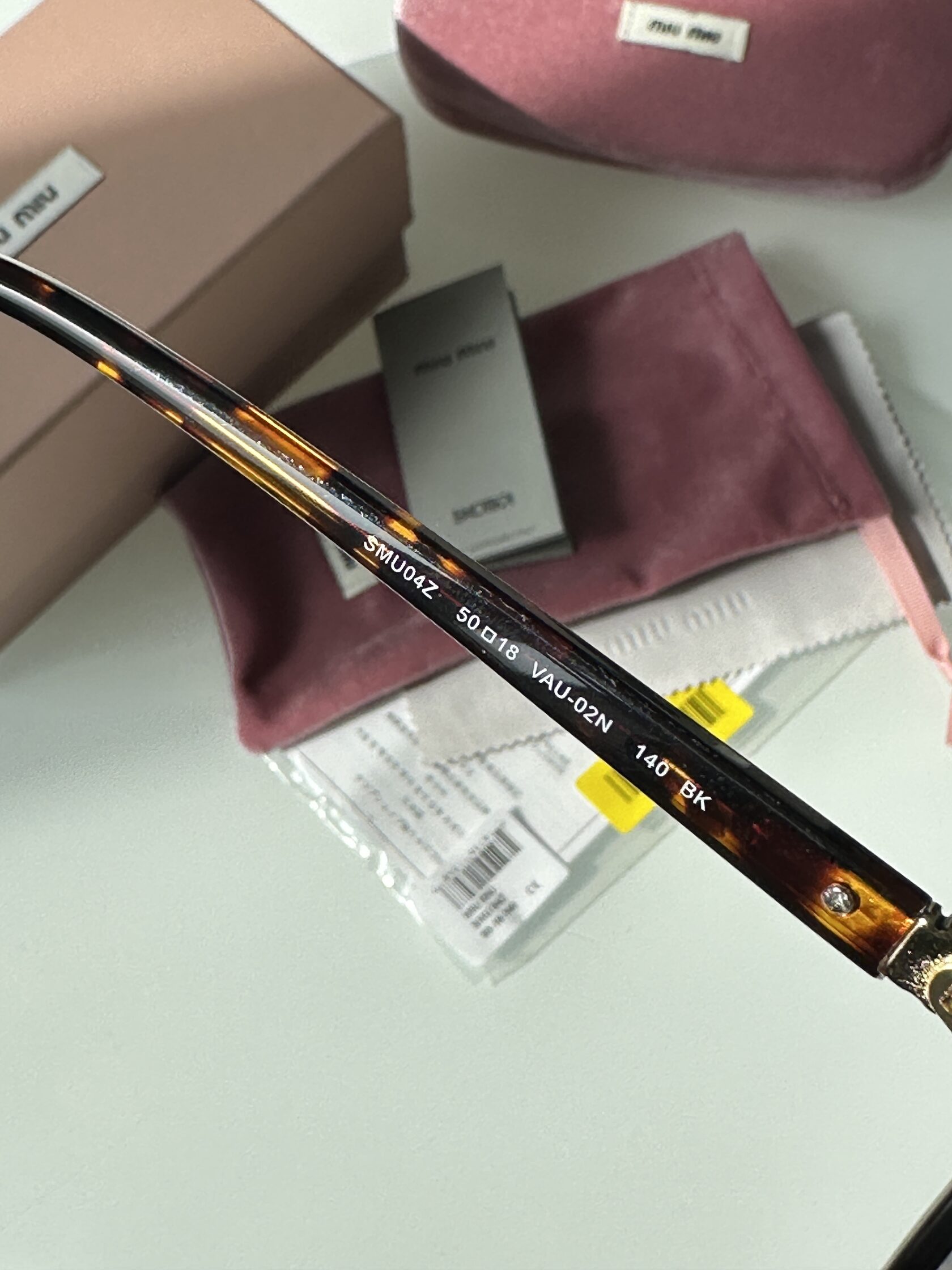 Miu Miu SMU04Z VAU-02N Leo/Brown - 16