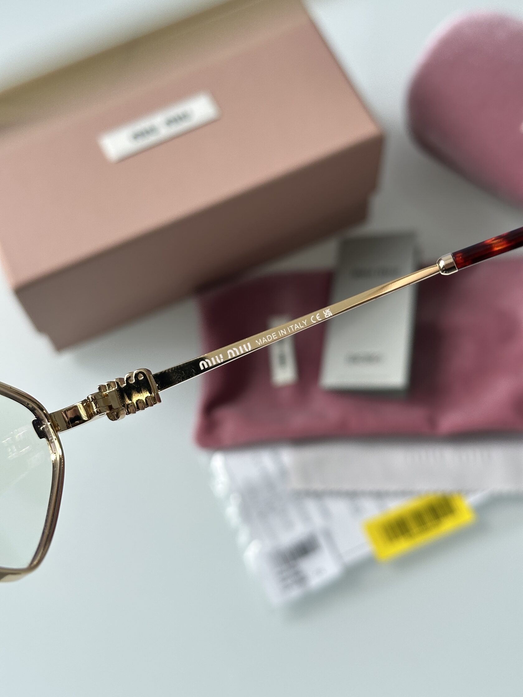 Miu Miu SMU56ZS 2VN-50K Gold - 15