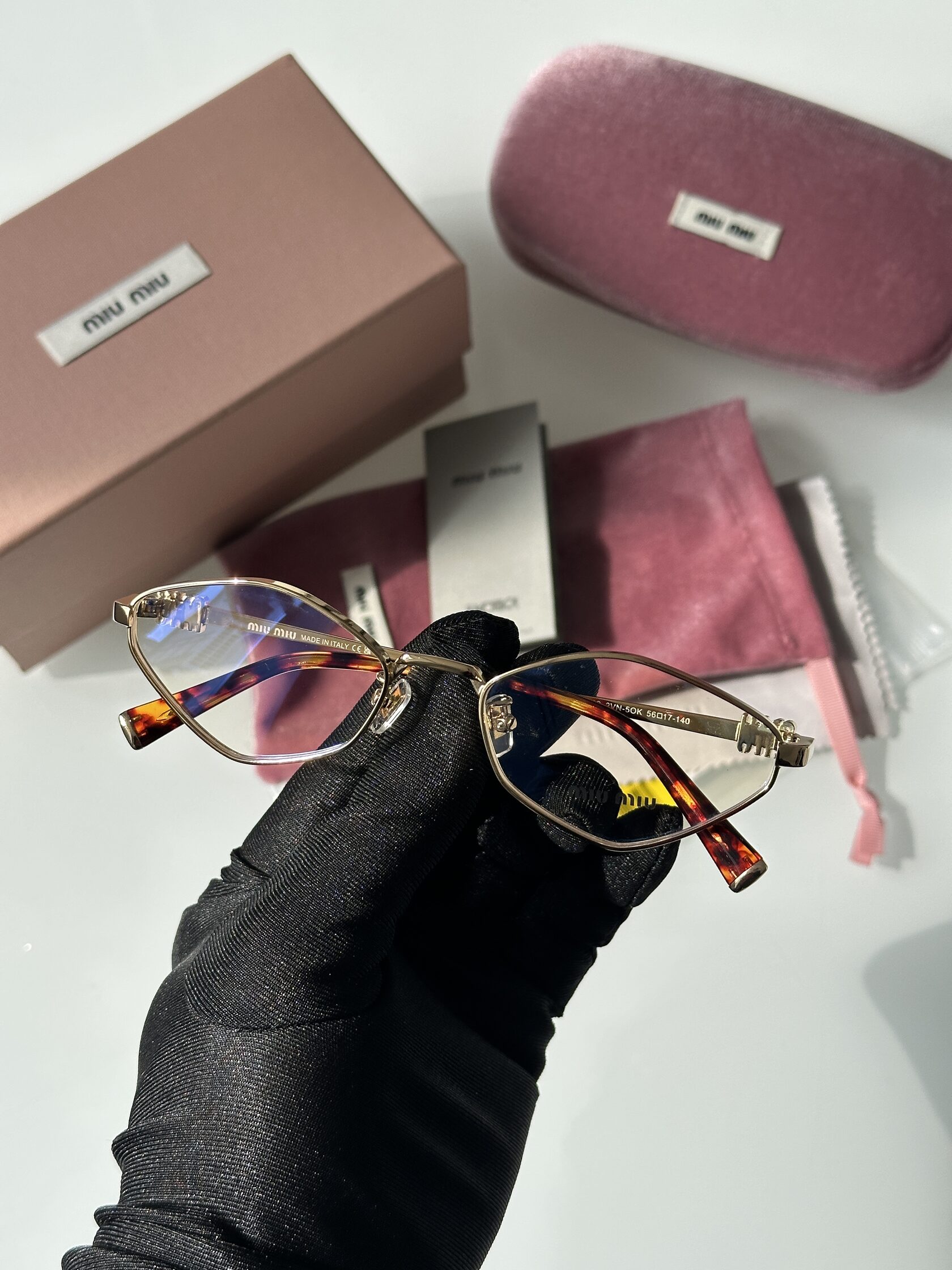 Miu Miu SMU56ZS 2VN-50K Gold - 5