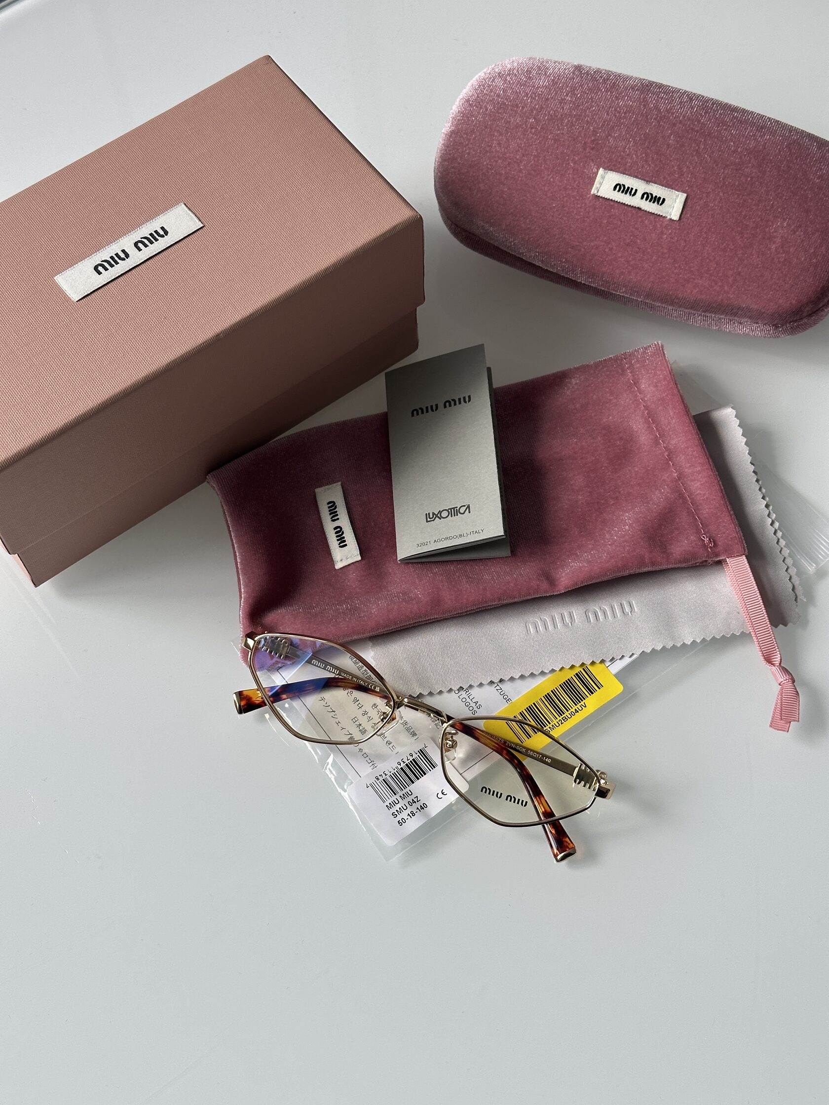 Miu Miu SMU56ZS 2VN-50K Gold - 6