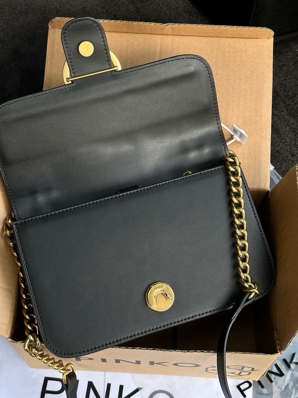 Pinko Classic Love Bag Bell Simply Black - 17