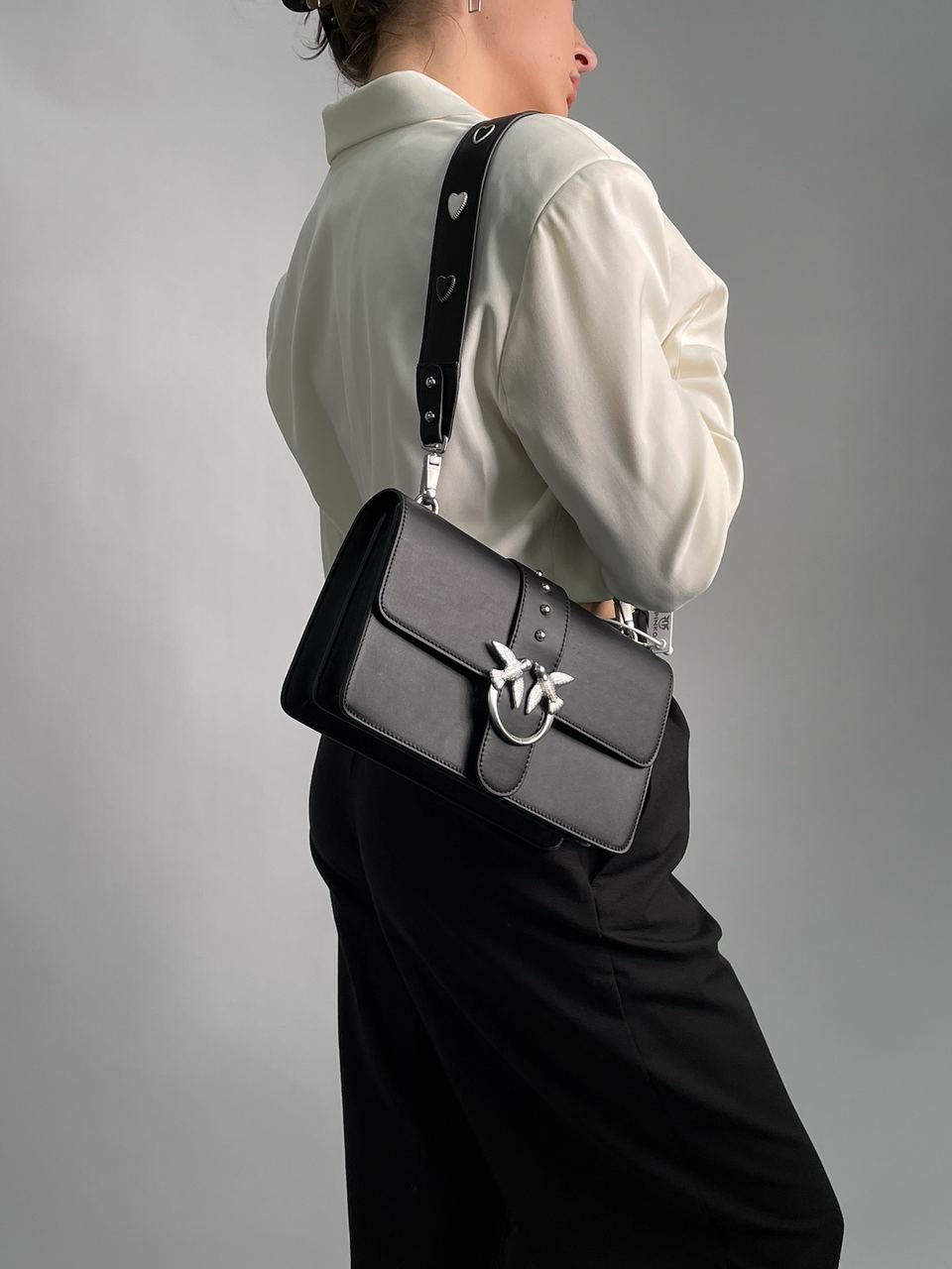 Pinko Love Classic Icon Simply Black/Black - 6