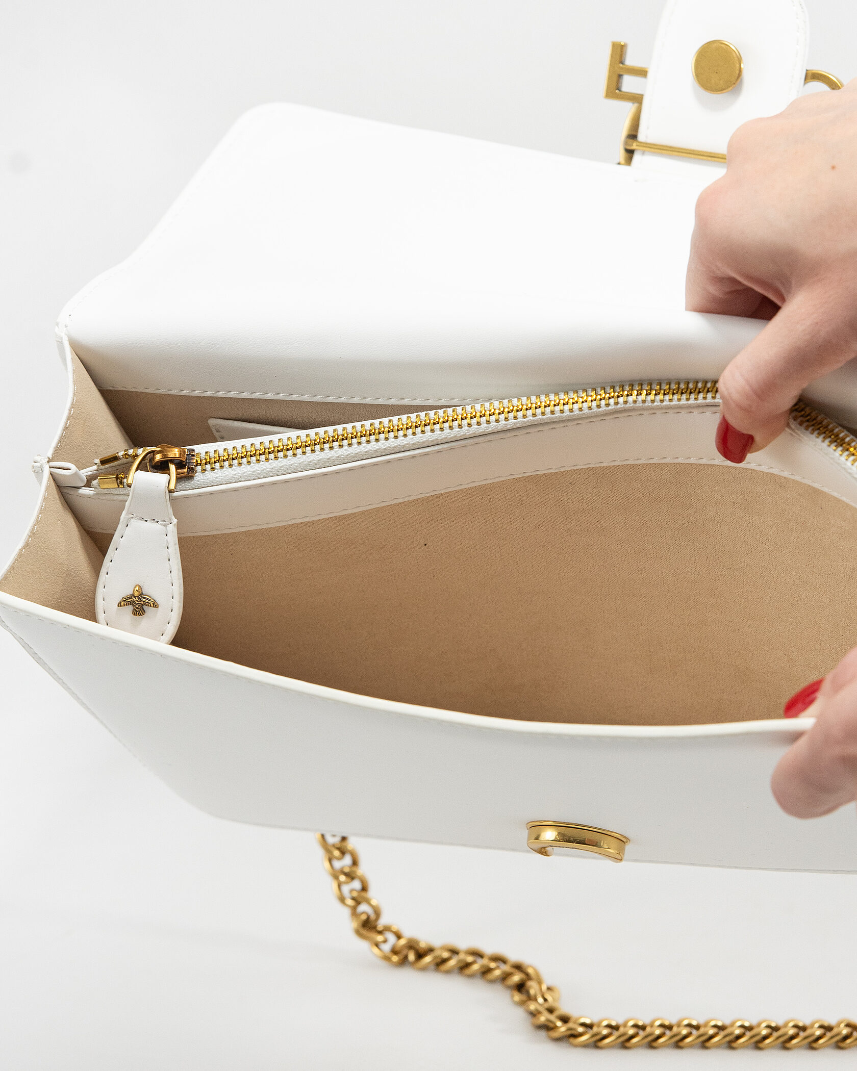 Pinko Love Classic Icon Simply White/Gold - 16