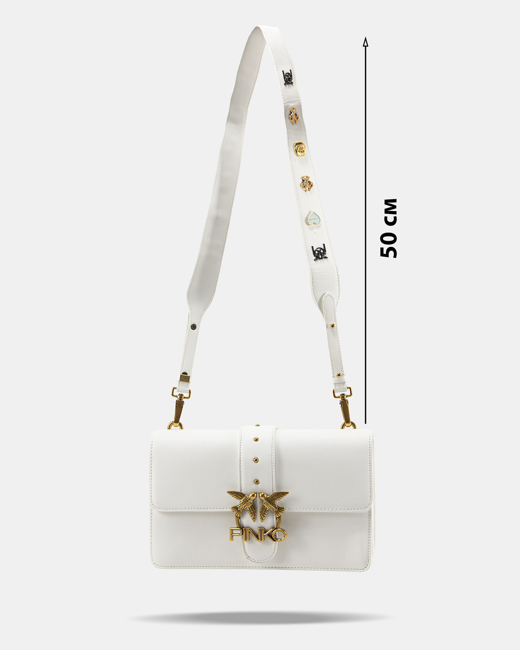 Pinko Love Classic Icon Simply White/Gold - 5