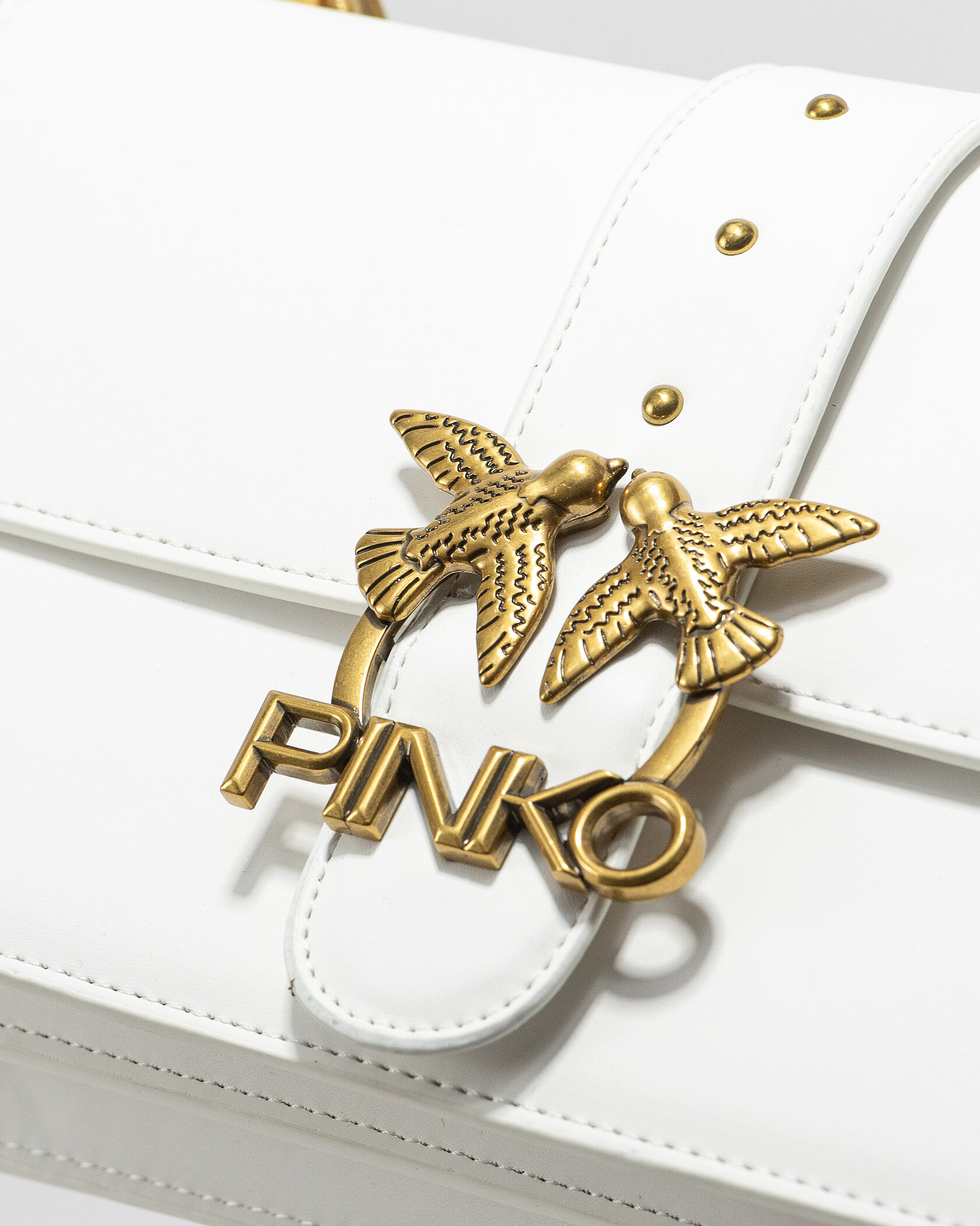 Pinko Love Classic Icon Simply White/Gold - 7