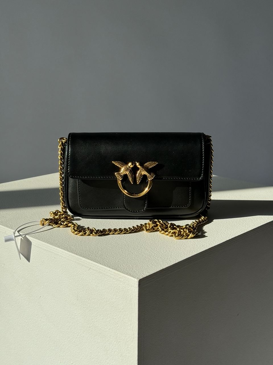 Pinko LoveBag Pocket Simply Black/Antique Gold - 3