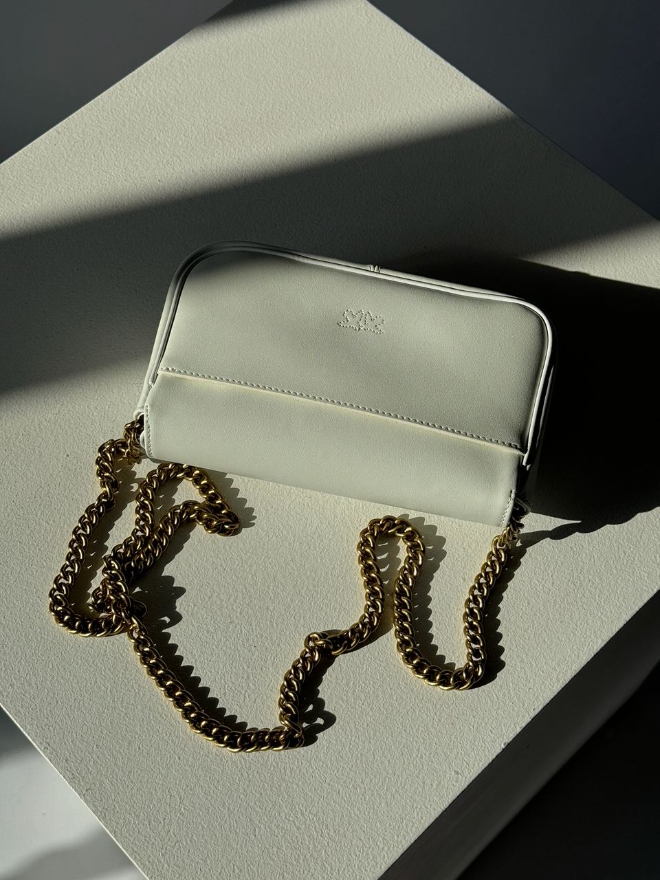 Pinko LoveBag Pocket Simply Cream/Antique Gold - 16