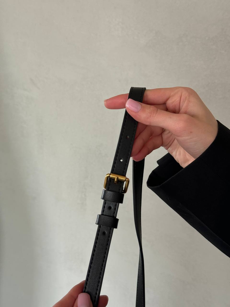 Pinko Mini Love Bag Click Big Chevron Black - 7