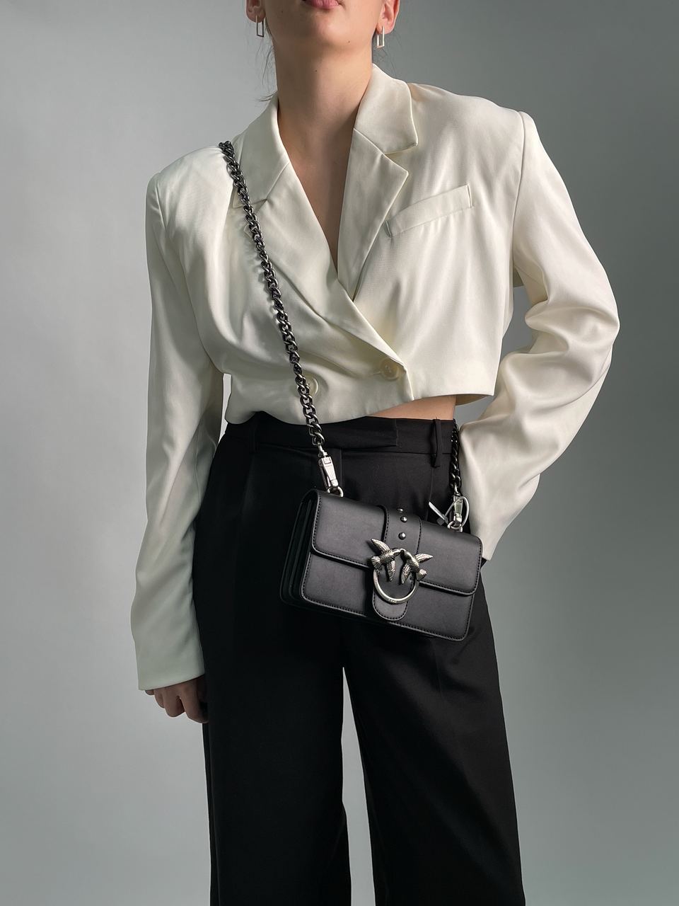 Pinko Mini Love Bag One Simply Black/Black - 4