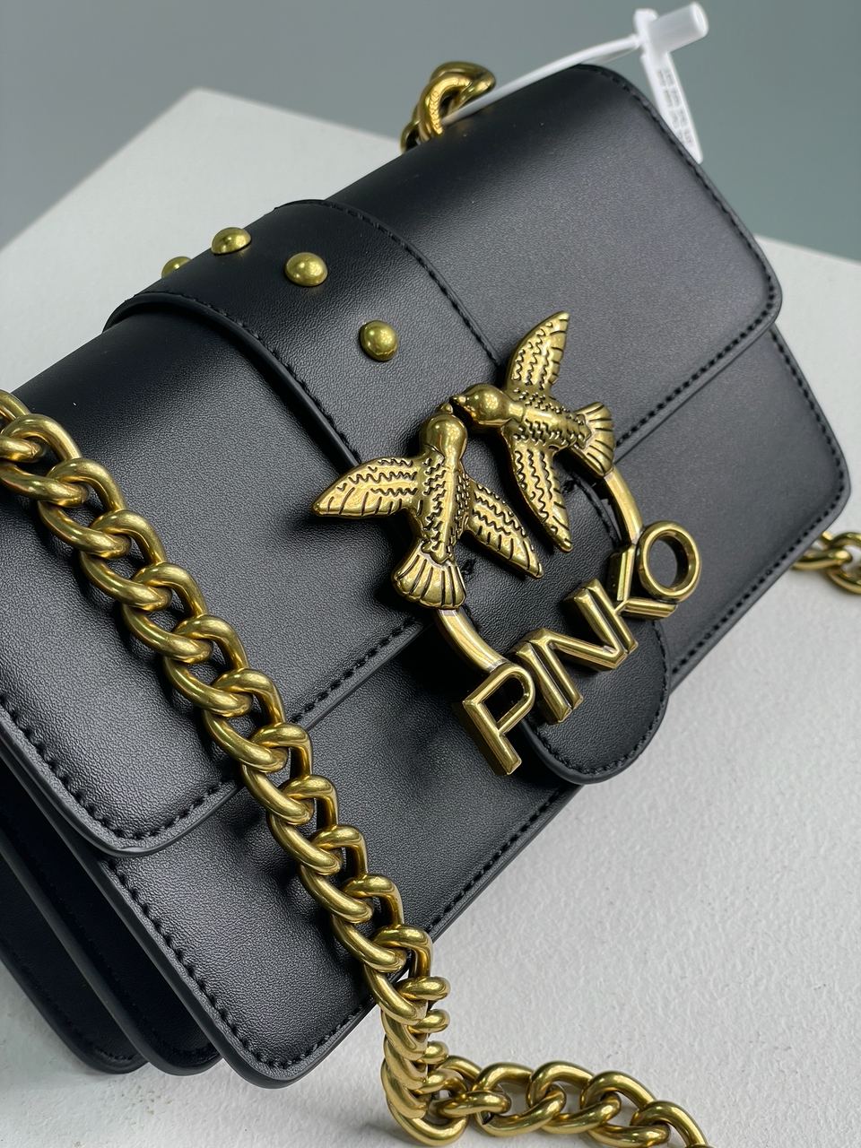 Pinko Mini Love Bag One Simply Black/Gold - 8