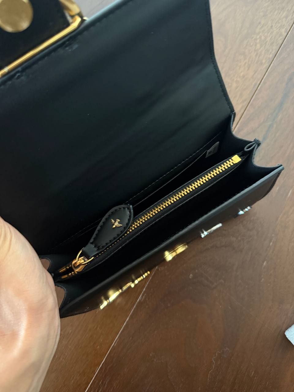 Pinko Mini Love Bag One Simply With Enamel Pin Black - 4