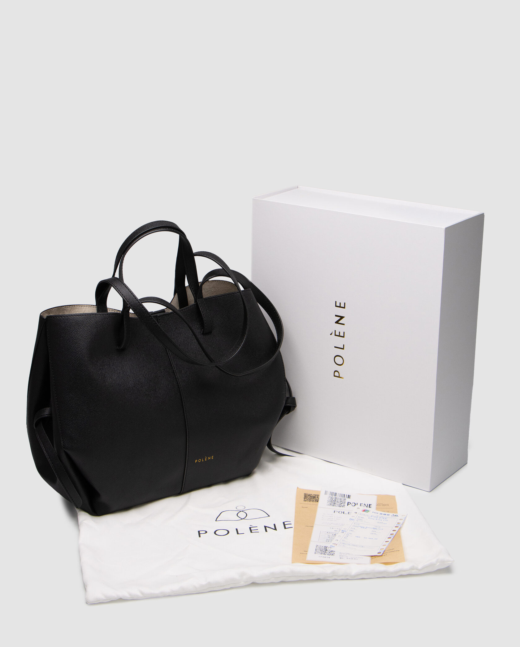 Polene Cyme Edition Textured Black - 2