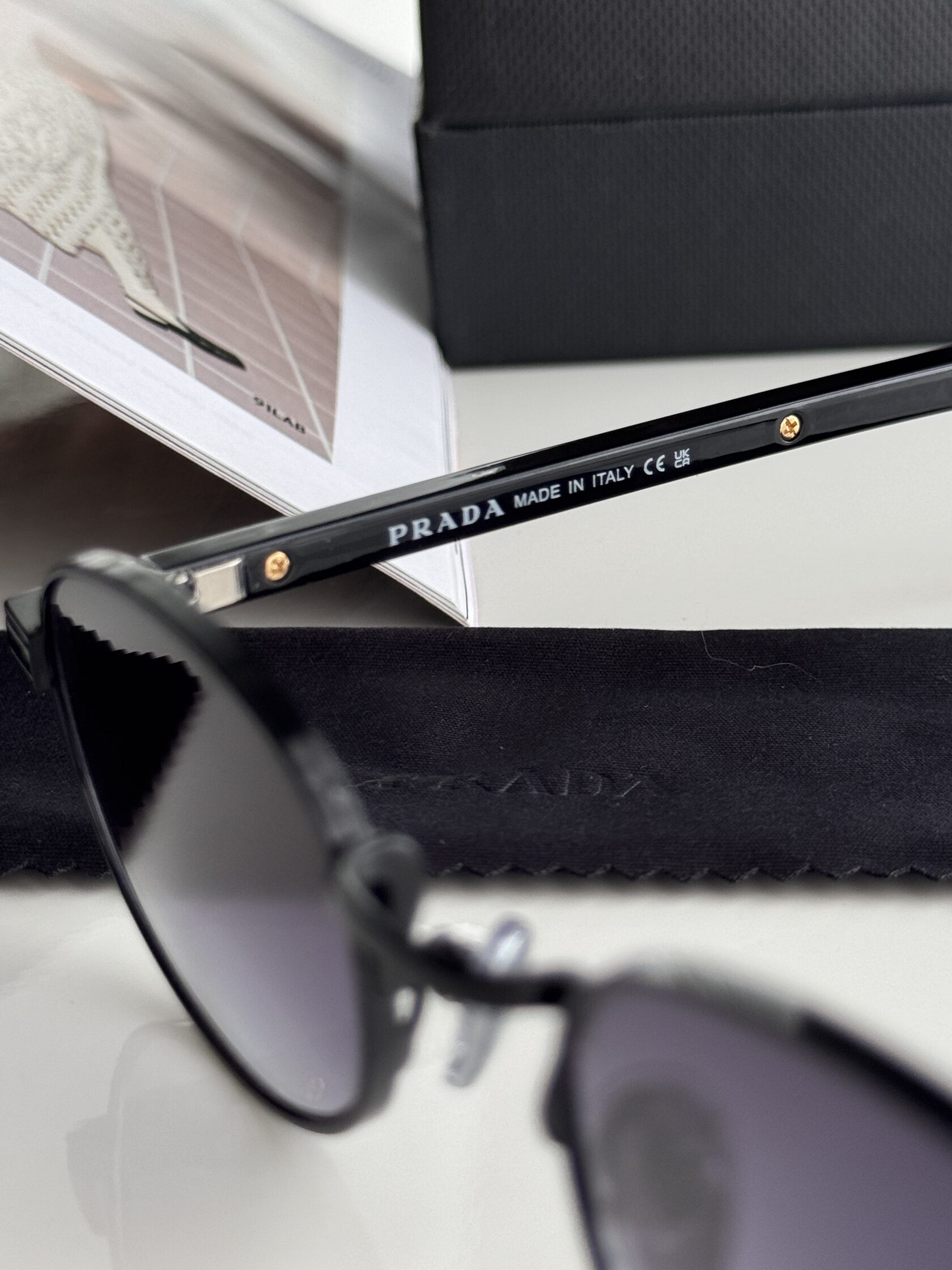 Prada Black/Black PR B53S ZVN-02C - 8