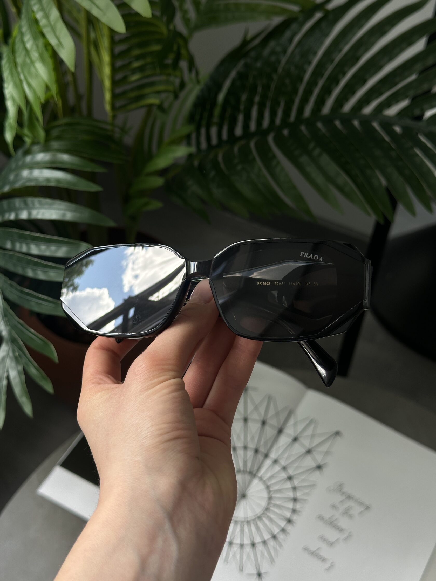 Prada Black/Black PR160S - 4