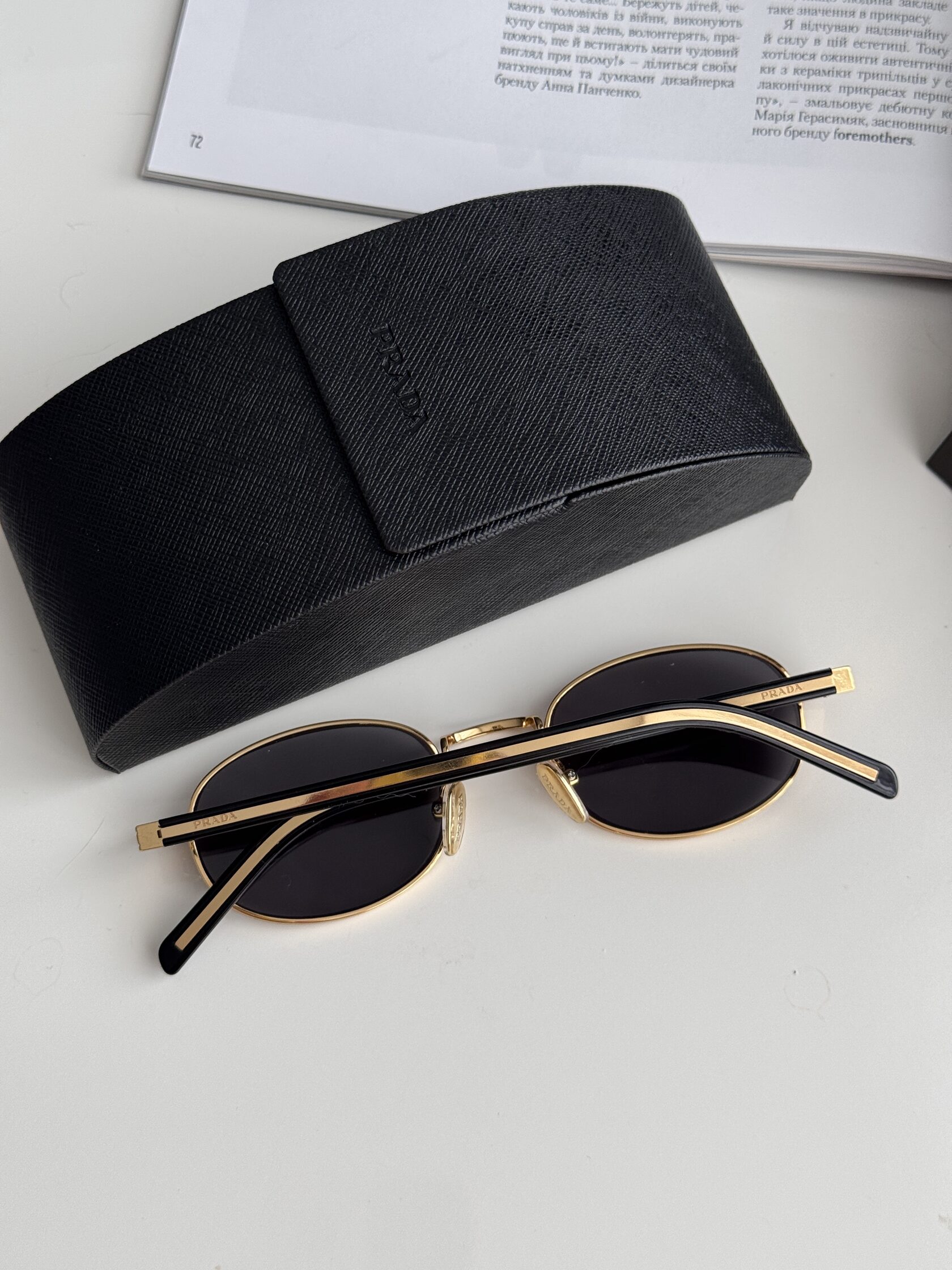 Prada Black/Gold PR B53S ZVN-02C - 6