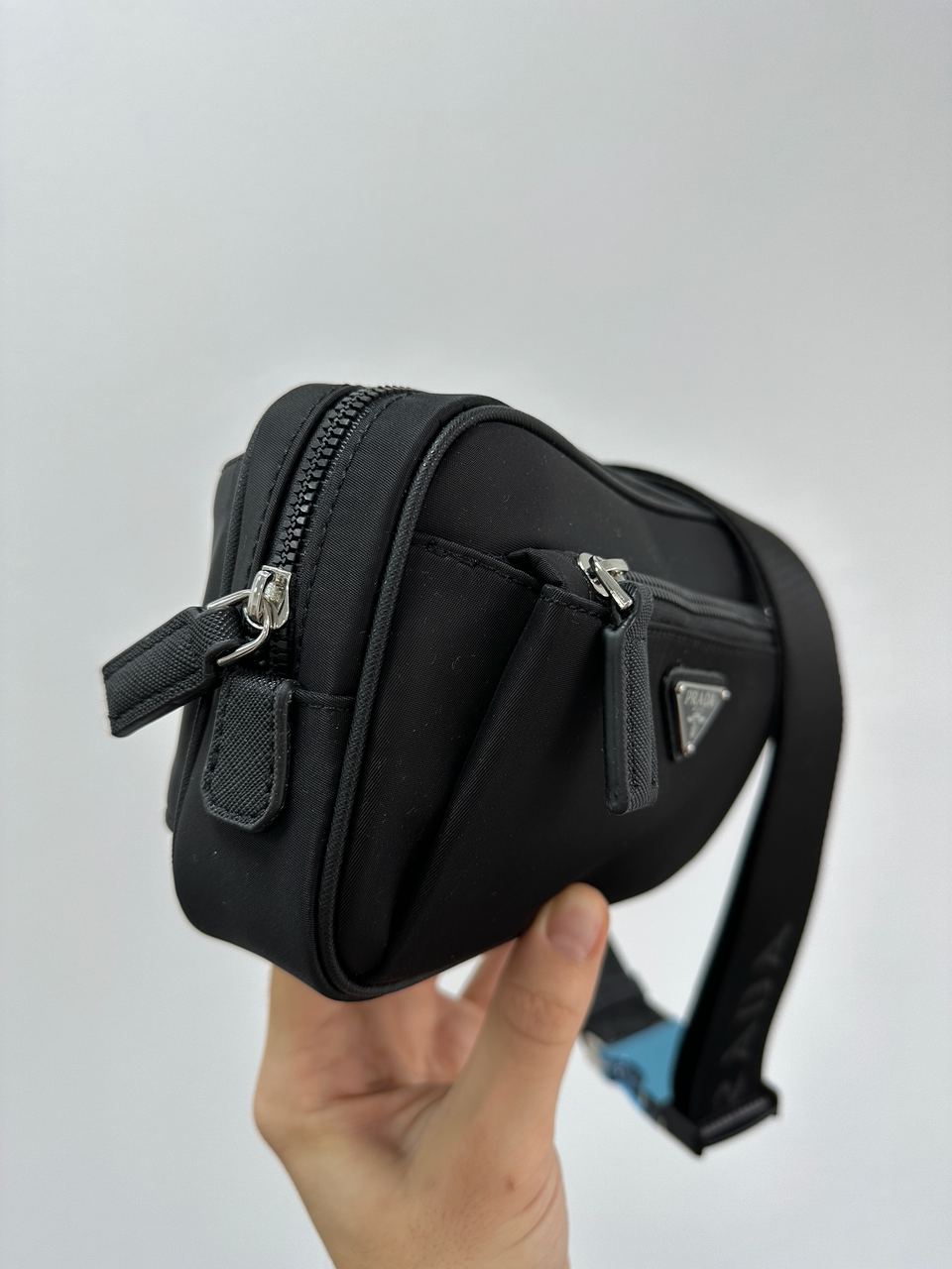 Prada Black Nylon Bumbag - 11
