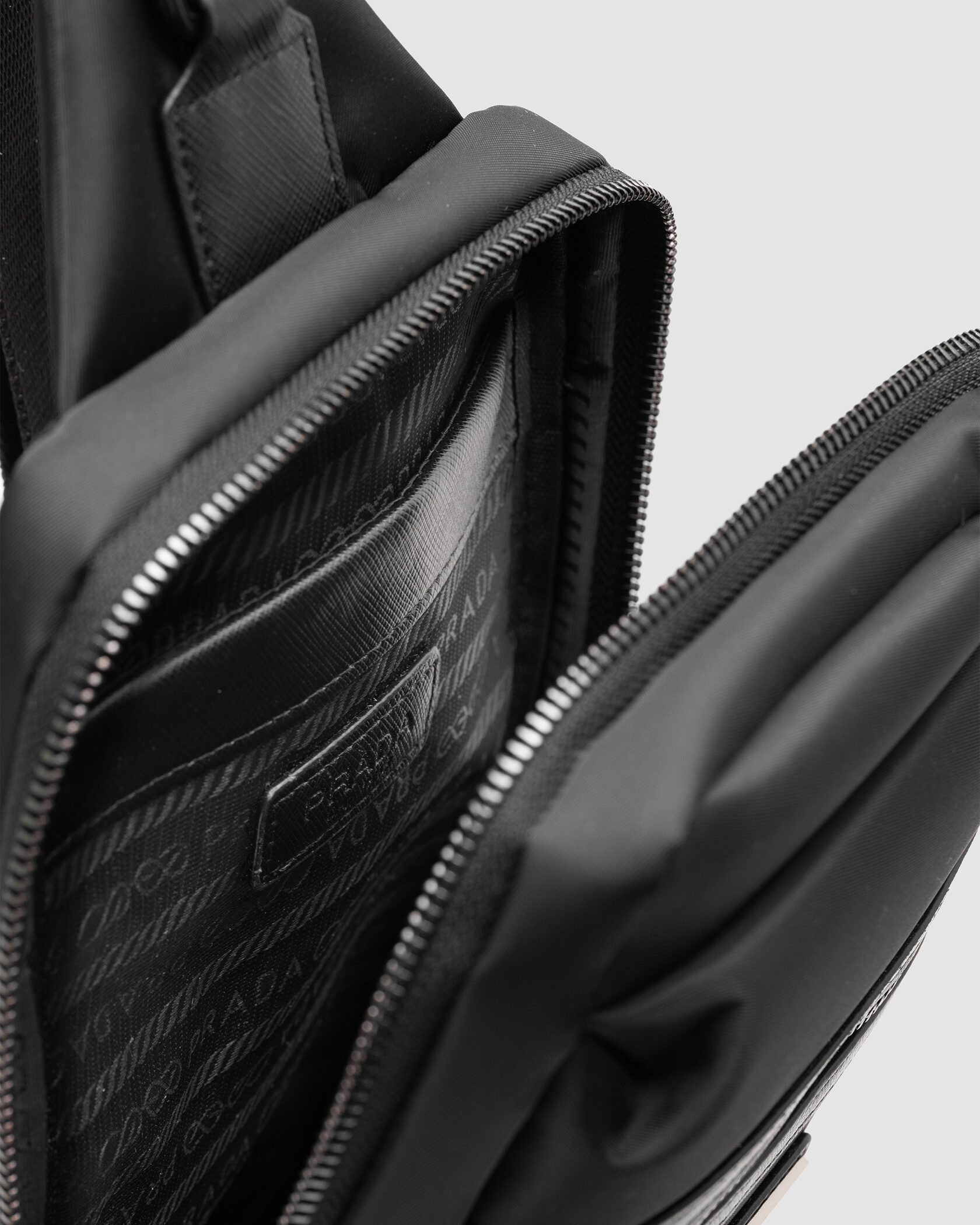 Prada Black Nylon Crossbody Bag - 11