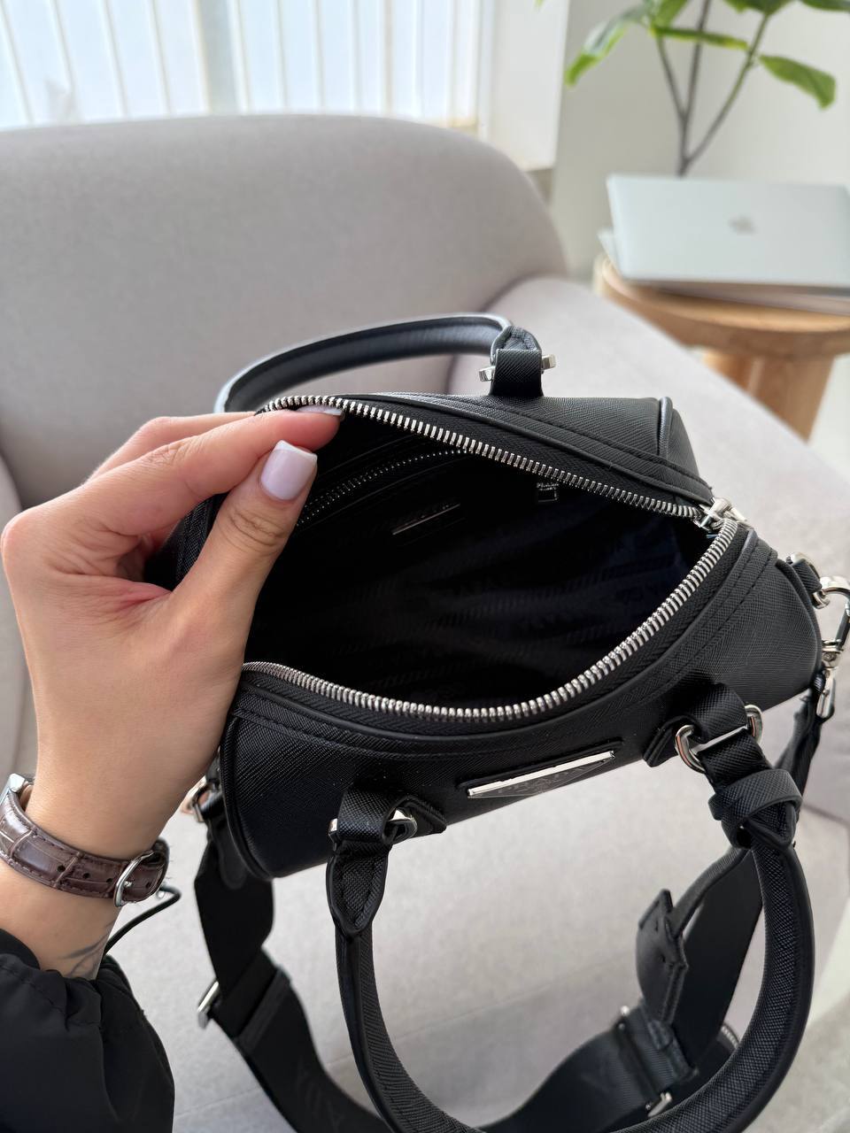 Prada Boston Mini Black - 16