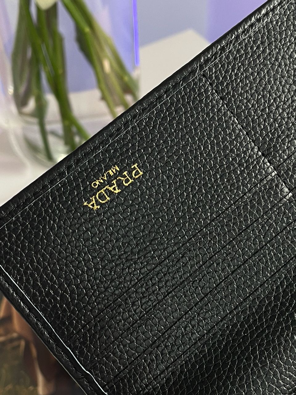 Prada Large Leather Wallet - 15