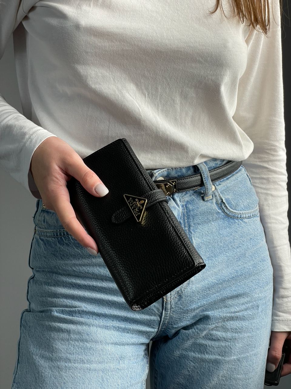 Prada Large Leather Wallet - 5