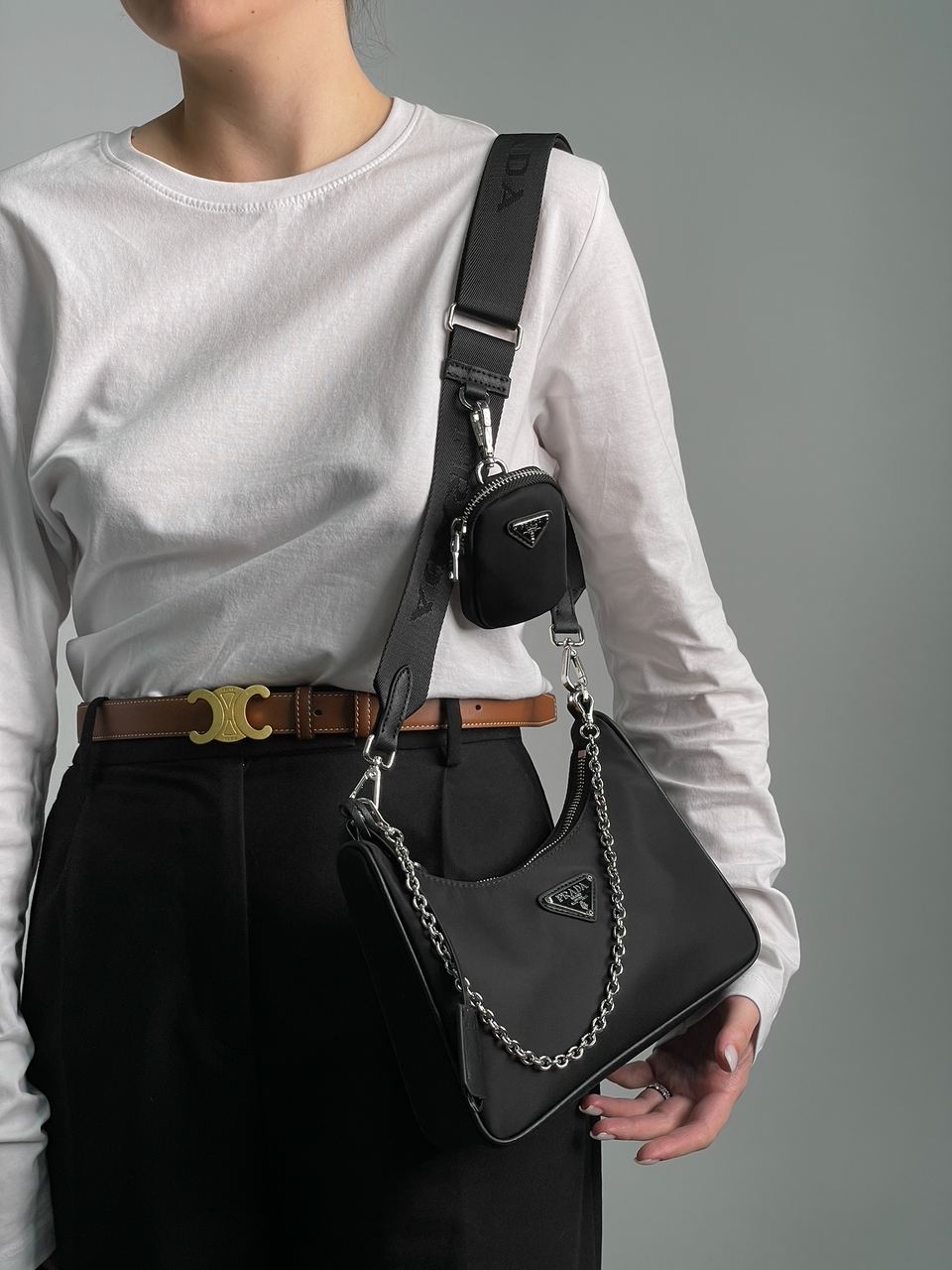 Prada Re-Nylon Black - 4