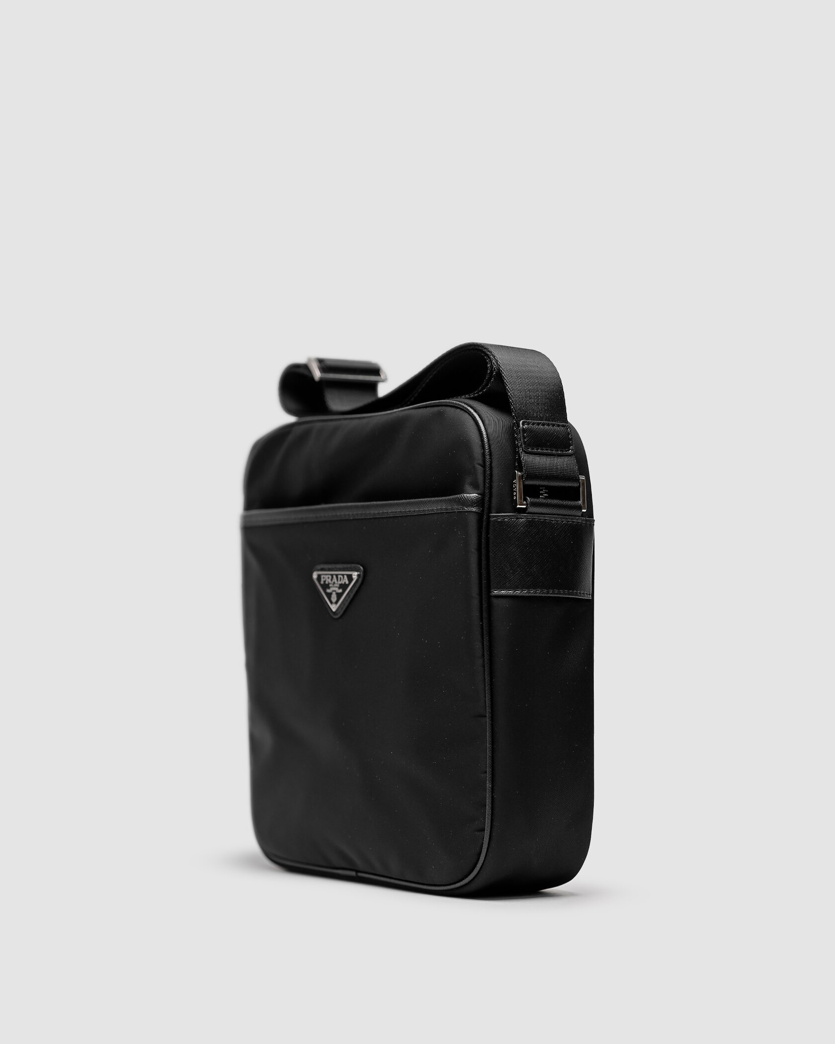 Prada Re-Nylon Crossbody Bag Black - 2