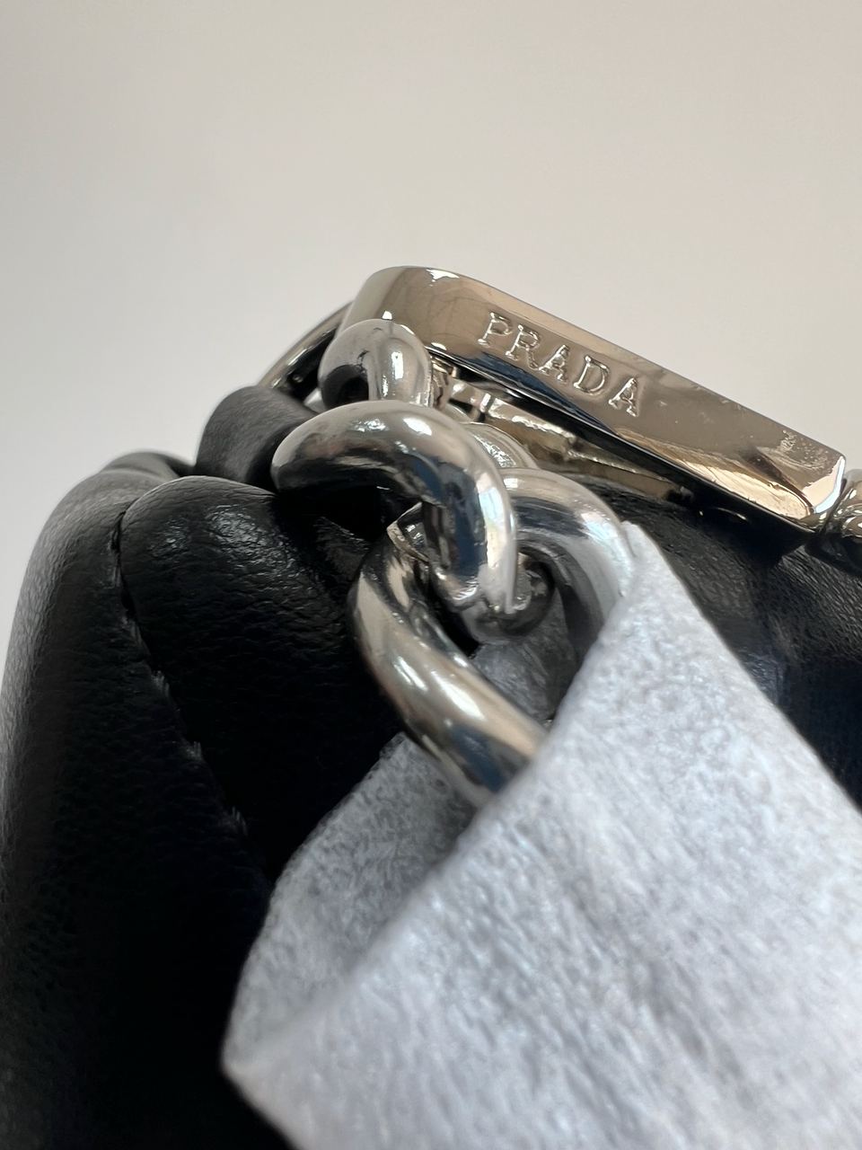 Prada Re-Nylon Padded Shoulder Black - 5