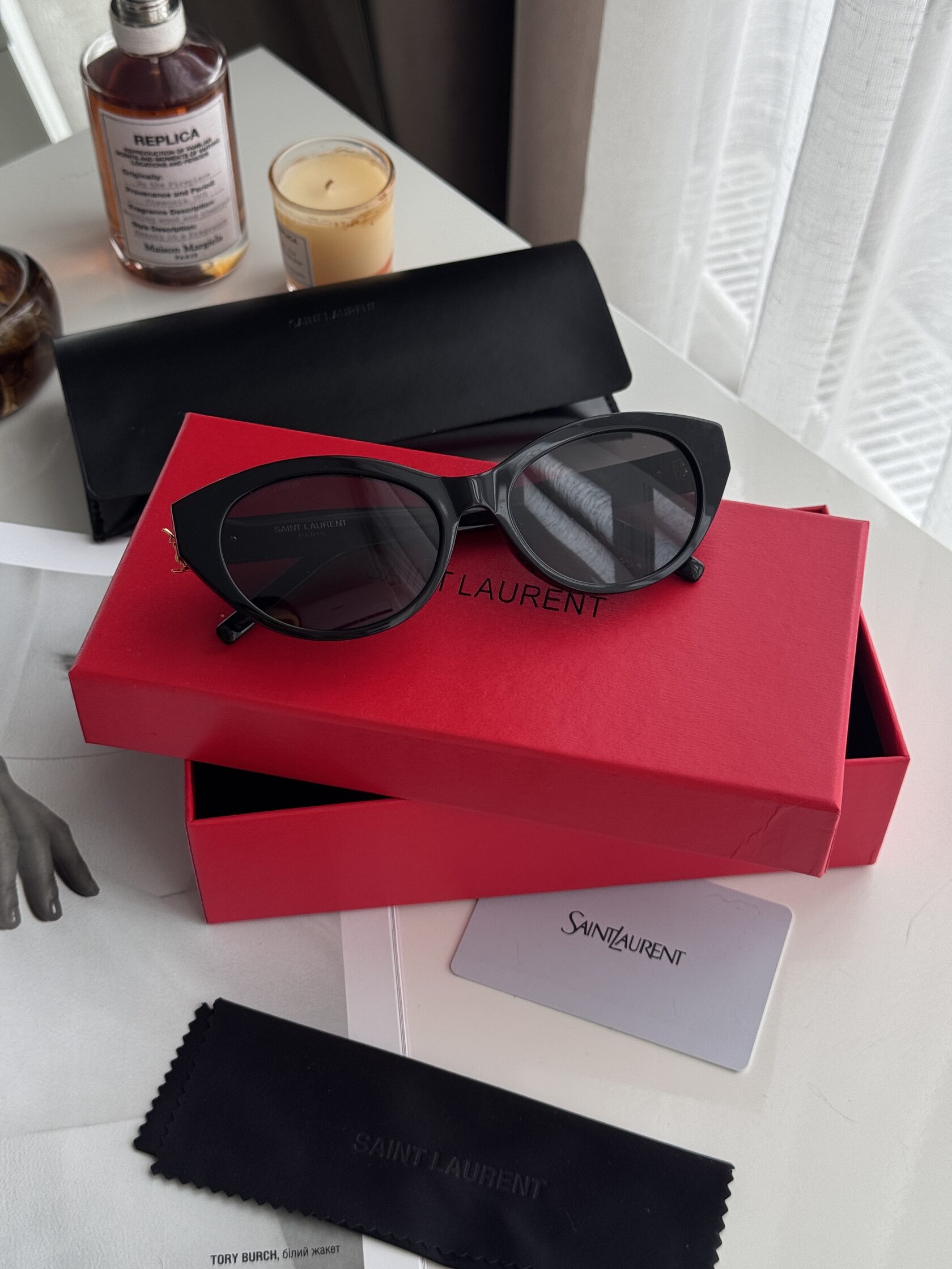 Saint Laurent Black/Gold SL M148/F 001 - 3