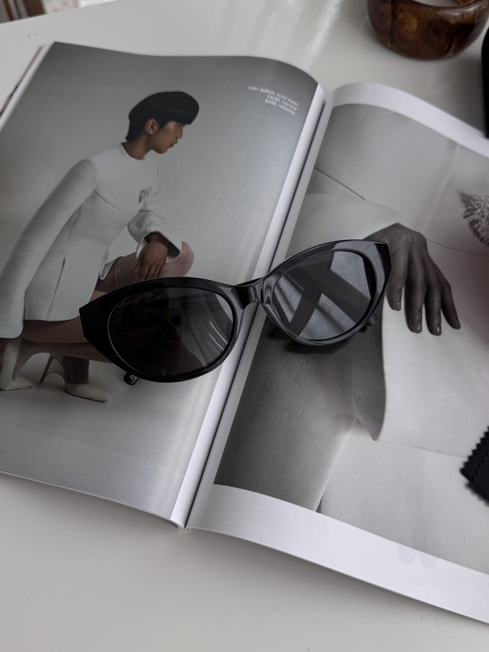 Saint Laurent Black/Silver SL M148/F 002 - 2