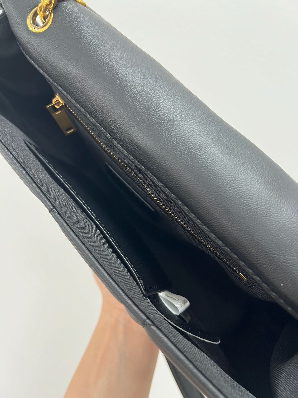 Saint Laurent Jamie Leather Crossbody Bag - 10