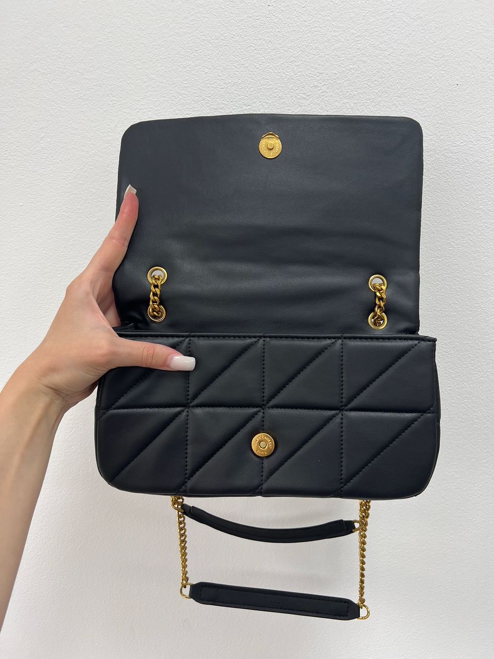 Saint Laurent Jamie Leather Crossbody Bag - 9