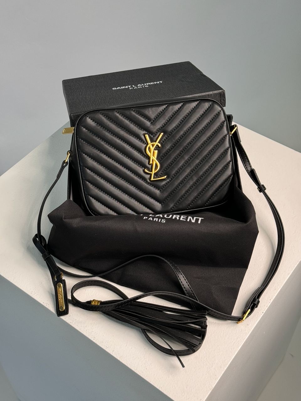 Saint Laurent Lou Quilted Camera Bag - 3